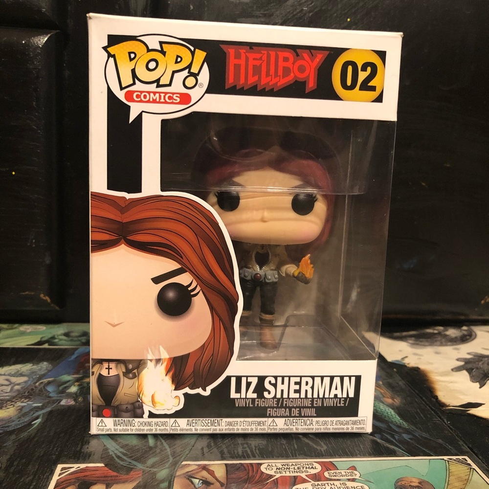 VAULTED Liz Sherman funko pop.